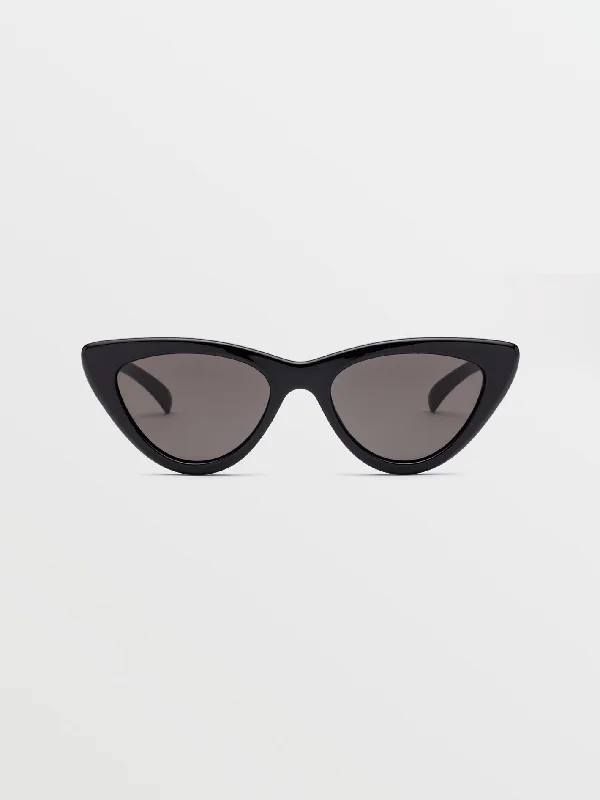 Knife Sunglasses - Gloss Black/Gray