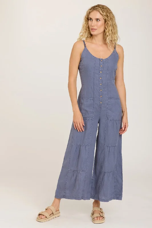 Women's Sleeveless Backless One - Pieces in Black with Cut - Out Details for a Sexy Beach Look Macauley Crop Jumpsuit Women's Sleeveless Backless One - Pieces in Black with Cut - Out Details for a Sexy Beach Look Macauley Crop Jumpsuit