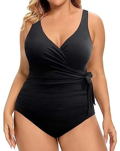 One Piece Plus Size Tummy Contral Swimsuits