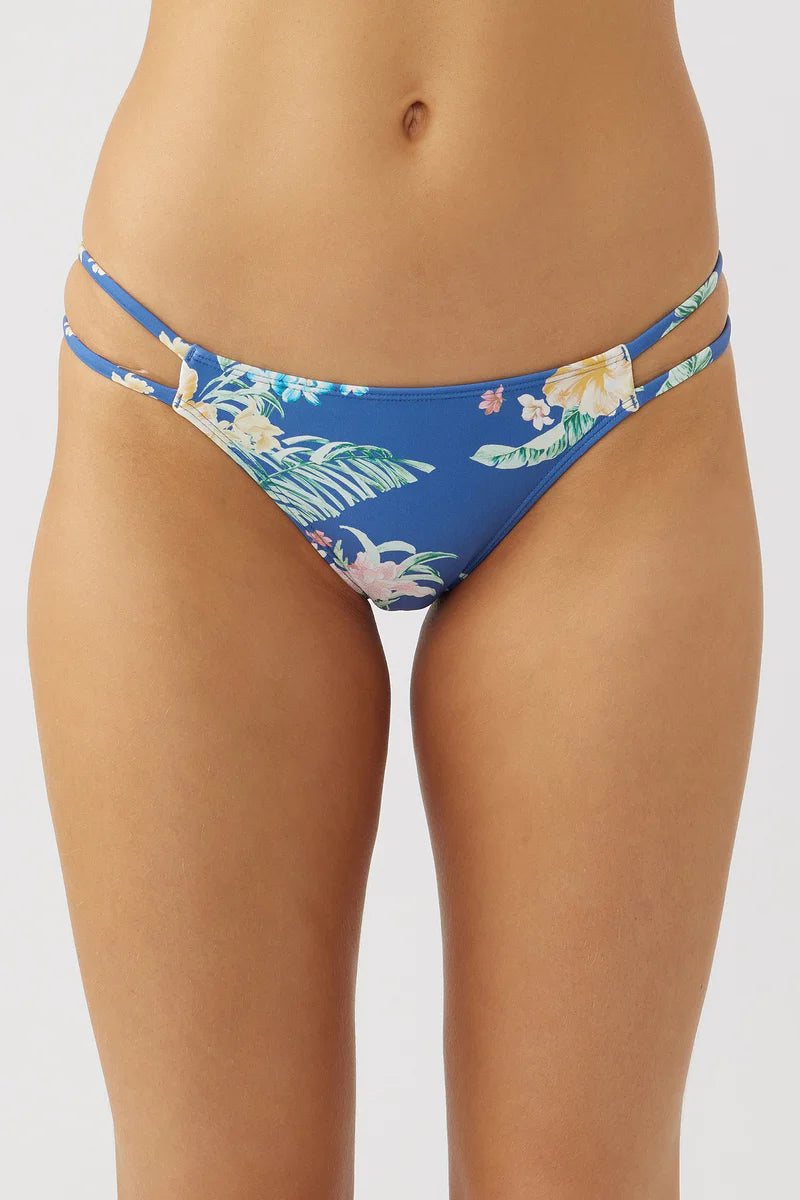 Tropical - print women swimwear for a vacation - ready beach style O'Neill Tulum Tropical Cardiff Bottom - Classic Blue Tropical - print women swimwear for a vacation - ready beach style O'Neill Tulum Tropical Cardiff Bottom - Classic Blue