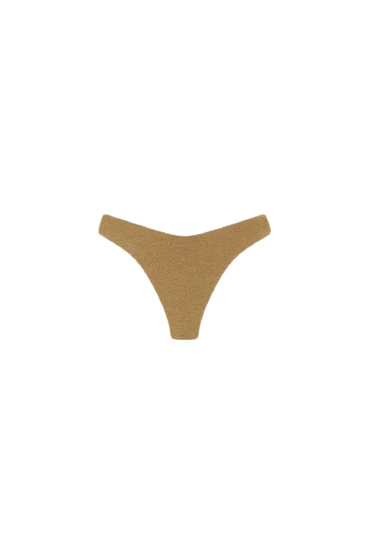Tropical - themed bikini for a vacation - ready beach outfit Petit Bottom Bouclê | Caramello Tropical - themed bikini for a vacation - ready beach outfit Petit Bottom Bouclê | Caramello