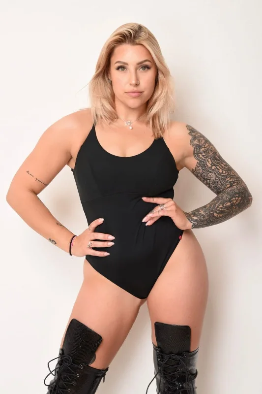 Metallic Bodysuits for a Glitzy and Glamorous Night Out Pole Addict Touch Me Bodysuit - Black Metallic Bodysuits for a Glitzy and Glamorous Night Out Pole Addict Touch Me Bodysuit - Black