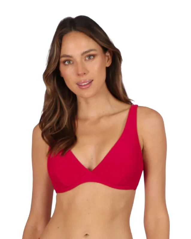 Women's High - Neck Swim Tops in Navy with Zipper for a Sleek and Sporty Look Rococco D/E Underwire Bra Bikini Top Women's High - Neck Swim Tops in Navy with Zipper for a Sleek and Sporty Look Rococco D/E Underwire Bra Bikini Top
