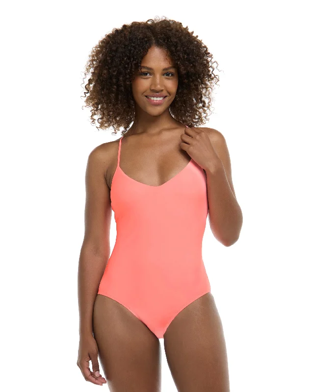 Smoothies Sandbar One-Piece Tank - Coral