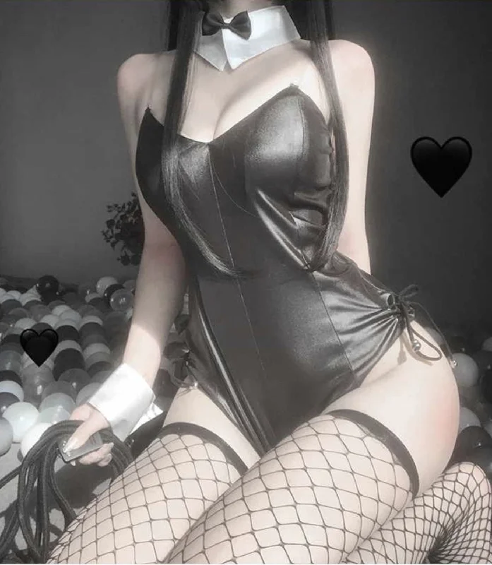 Neon Bodysuits to Stand Out at Parties Suited Up Bunny Outfit (Mai Sakurajima)